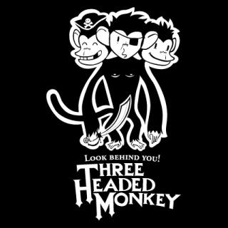 Camiseta de Monkey Island: un mono de tres cabezas